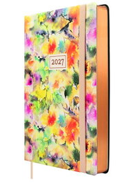 Finocam Agenda Anual 2027 Flexi Joy Bloom con Tapa Flexible