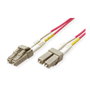 ROLINE Cable de fibra óptica OM4 7 m LC/LC Violeta