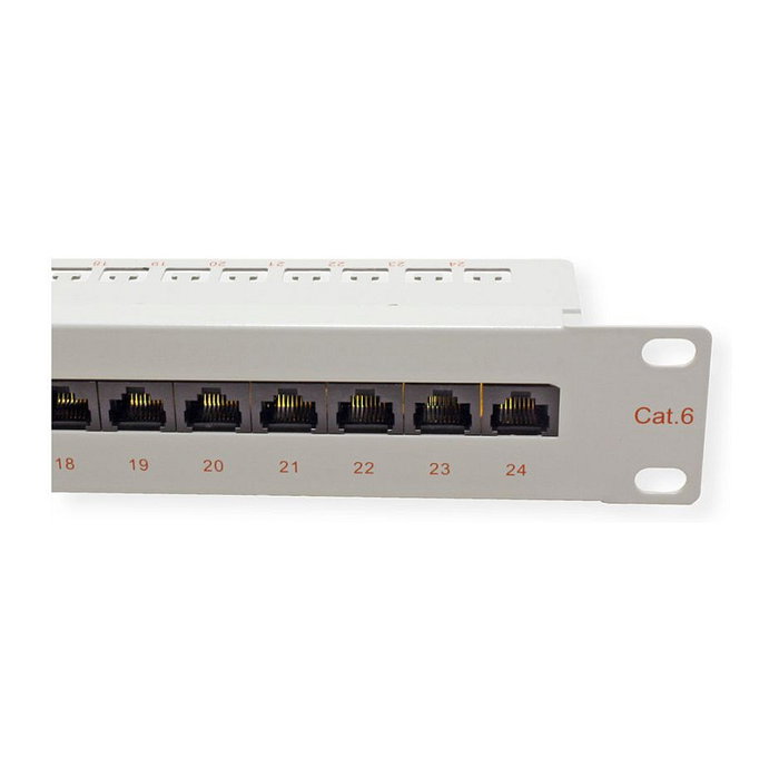 ROLINE Patch Panel 24 Puertos Cat.6 1U Gris 26.11.0355