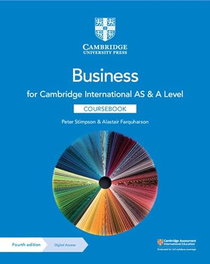 CAMBRIDGE Business Coursebook International AS & A Level + Digital