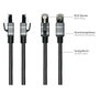 GoodConnections Cable Ethernet USB-C a RJ45 1,5m Antracita