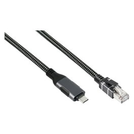 GoodConnections Cable Ethernet USB-C a RJ45 1,5m Antracita