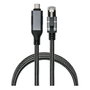 GoodConnections Cable Ethernet USB-C a RJ45 1,5m Antracita