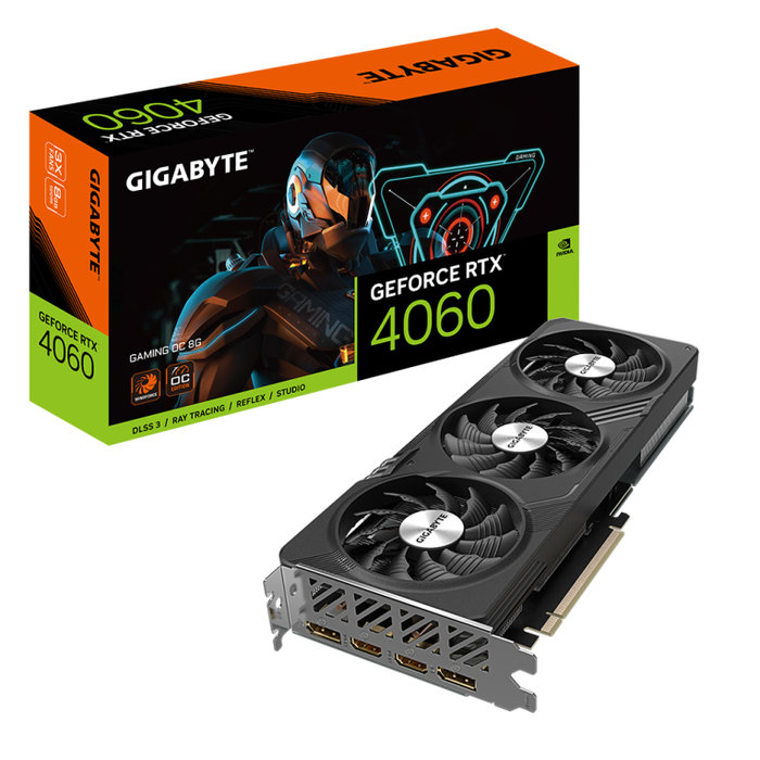 Gigabyte GeForce RTX 4060 GAMING OC 8G GDDR6 Gigabyte GeForce RTX 4060 GAMING OC 8G GDDR6
