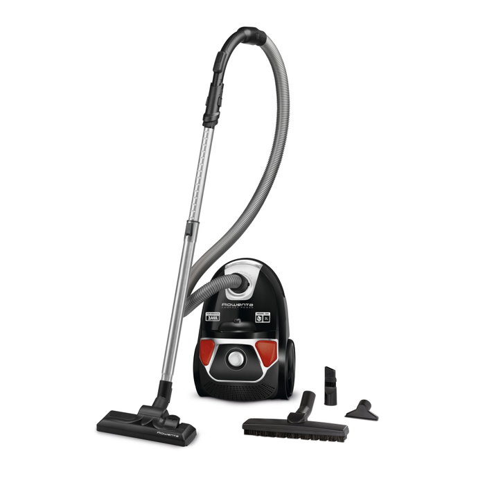 Rowenta RO 3955 Compact Power Rojo / Negro Rowenta RO 3955 Compact Power Rojo / Negro