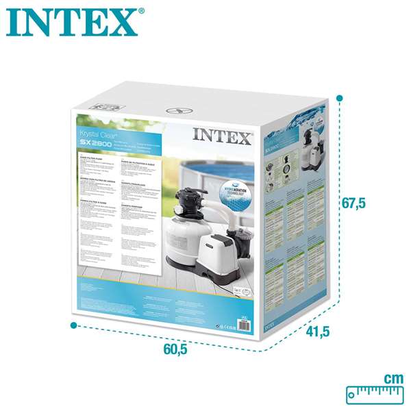 Intex Depuradora Filtro Arena Electr (220/240V) 10500 L/H