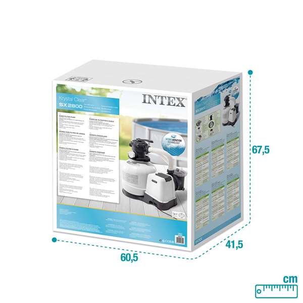 Intex Depuradora Filtro Arena Electr (220/240V) 10500 L/H
