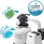 Intex Depuradora Filtro Arena Electr (220/240V) 10500 L/H