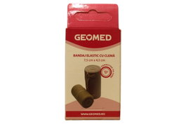 Geomed, Vendajes elásticos, With Clips, 7.5 cm x 4.5 m