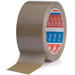 Tesa Precinto PVC Standard 66Mx50 mm Marrón