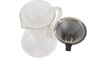 DKD Home Decor Cafetera de Borosilicato 500ml