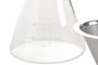 DKD Home Decor Cafetera de Borosilicato 500ml