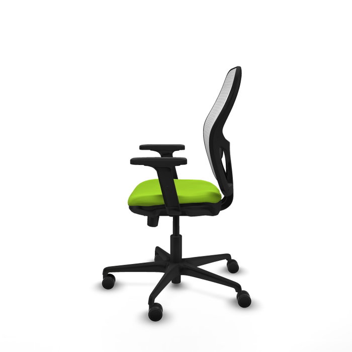 PIQUERAS Y CRESPO Silla de oficina Jorquera con mecanismo Sincro/Traslack, Pistacho y Blanco PIQUERAS Y CRESPO Silla de oficina Jorquera con mecanismo Sincro/Traslack, Pistacho y Blanco