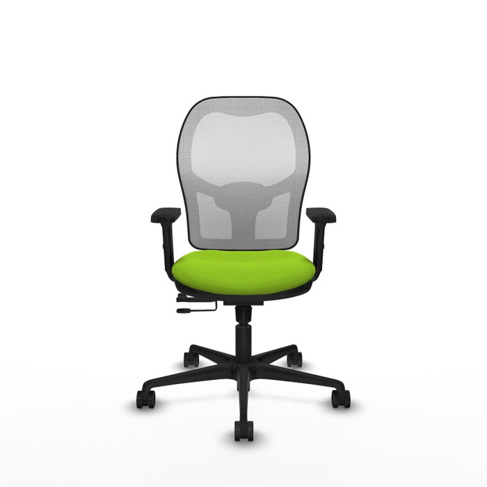 PIQUERAS Y CRESPO Silla de oficina Jorquera con mecanismo Sincro/Traslack, Pistacho y Blanco PIQUERAS Y CRESPO Silla de oficina Jorquera con mecanismo Sincro/Traslack, Pistacho y Blanco