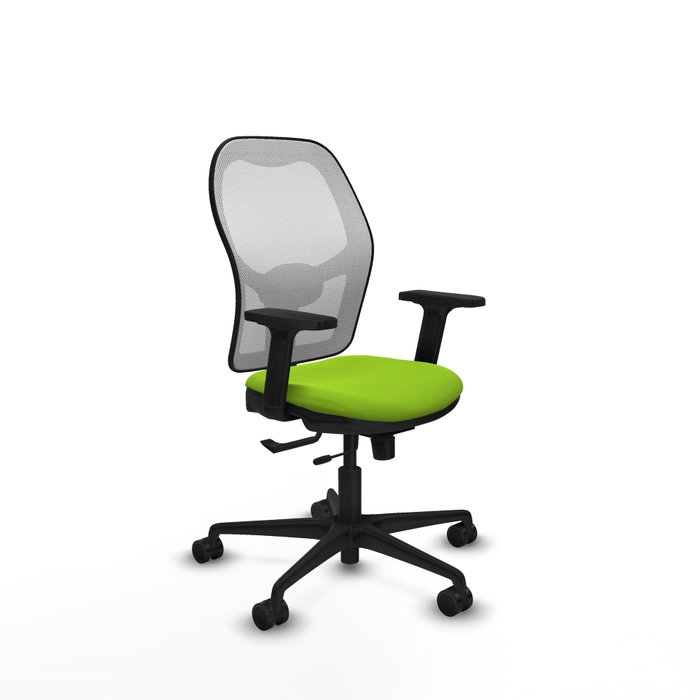 PIQUERAS Y CRESPO Silla de oficina Jorquera con mecanismo Sincro/Traslack, Pistacho y Blanco PIQUERAS Y CRESPO Silla de oficina Jorquera con mecanismo Sincro/Traslack, Pistacho y Blanco