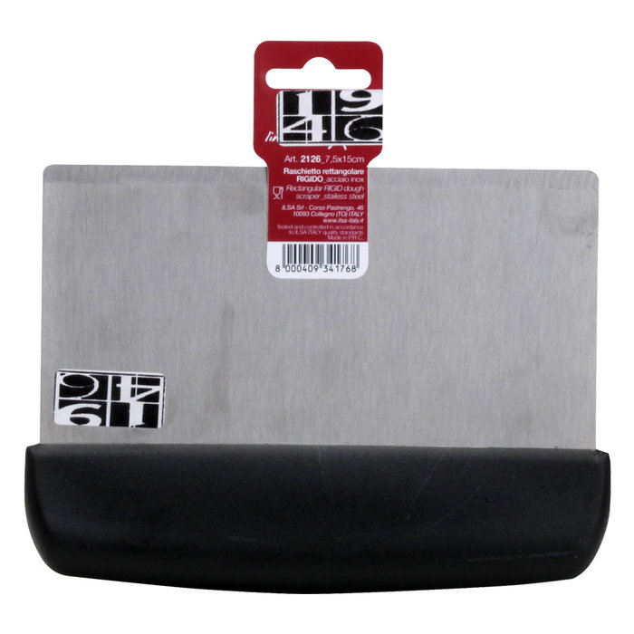 1946 Pala Cortador Masa 1946 Hoja Rígida 7,5x15 cm Medidas 11,5x15,8x2 cm