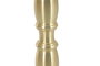 DKD Home Decor Mesita Auxiliar de Cristal y Mármol Blanco y Dorado