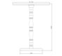 DKD Home Decor Mesita Auxiliar de Cristal y Mármol Blanco y Dorado