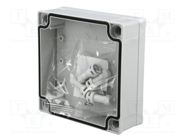 FIBOX MNX PC95/35LG Carcasa Universal de Policarbonato Gris