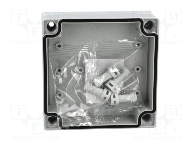 FIBOX MNX PC95/35LG Carcasa Universal de Policarbonato Gris