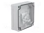 FIBOX MNX PC95/35LG Carcasa Universal de Policarbonato Gris
