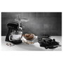 Smeg SMF03BLEU Batidora de varillas, Negro, 800W, 4.8L, Aluminio y acero inoxidable
