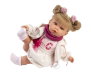 Llorens Muñeca Julia Llorona 42 cm Cuerpo de Tela con Sonido