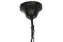 DKD Home Decor Lámpara de Techo de Metal con 12 Brazos, Negro