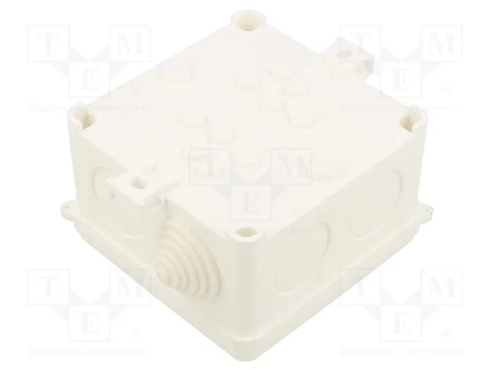 SIMET Caja de conexiones IP67 blanca de 98x98x60mm SIMET Caja de conexiones IP67 blanca de 98x98x60mm