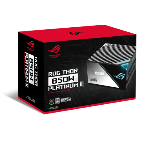 Fuente de Alimentación Asus ROG THOR Platinum II 850 W 80 PLUS Platinum