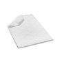 Mijölnir Alfombrilla de Baño de Algodón 100% Blanco 50x80 cm 1300 gr/m²