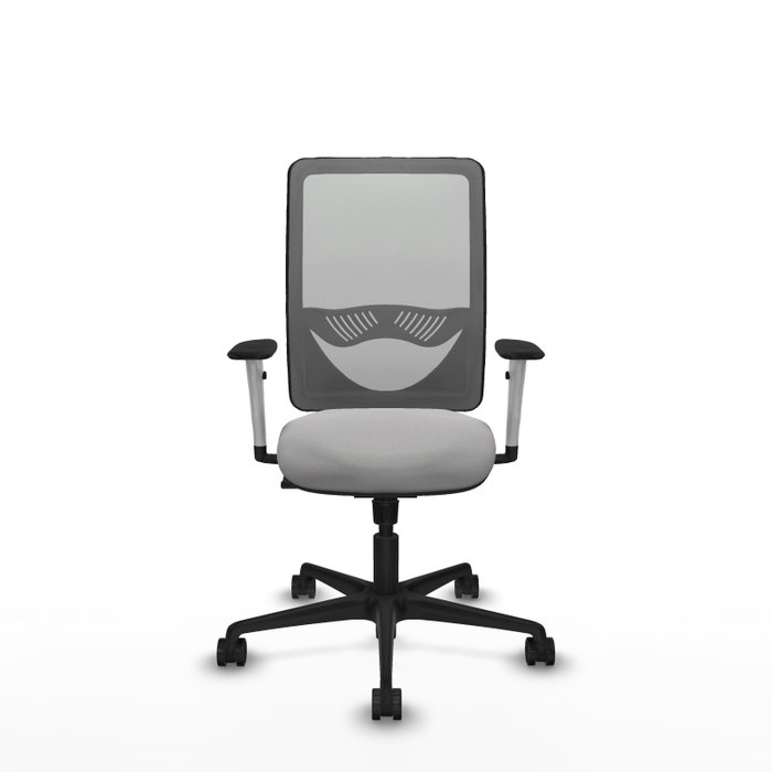PIQUERAS Y CRESPO Silla de oficina Zulema con mecanismo Sincro, Gris claro PIQUERAS Y CRESPO Silla de oficina Zulema con mecanismo Sincro, Gris claro