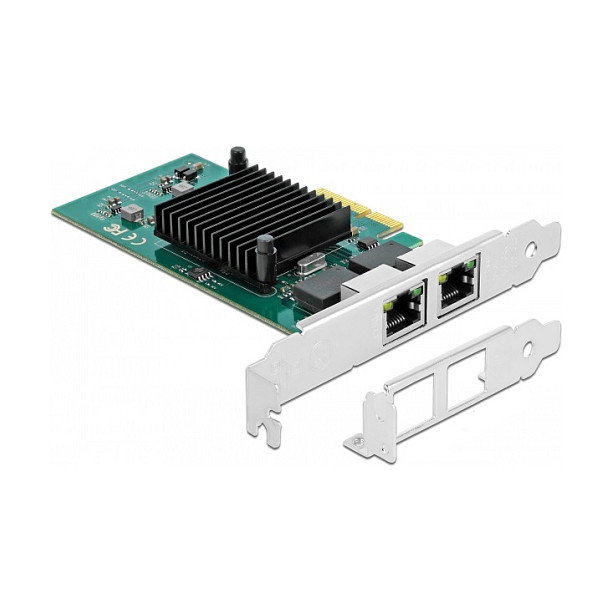 DeLOCK 89021 Tarjeta de red PCI Express x4 con 2 x Gigabit LAN RJ45 DeLOCK 89021 Tarjeta de red PCI Express x4 con 2 x Gigabit LAN RJ45
