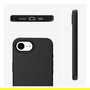 4smarts Funda 541362 Silicona para Apple iPhone SE (4.Gen.) Negro Compatible con MagSafe