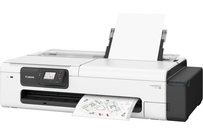 Canon imagePROGRAF TC-21M Plotter de Impresión y Escaneo A1/24 Pulgadas con Escáner Plano a Color CIS