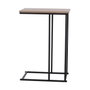 Basics Mesa auxiliar con tapa MDF natural