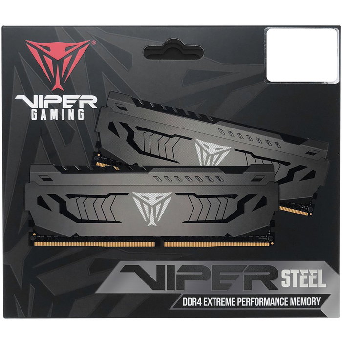 Patriot PE633 - Kit de Memoria RAM Viper Steel 16GB (2x8GB) DDR4 3000MHz CL16 para PC/Servidor