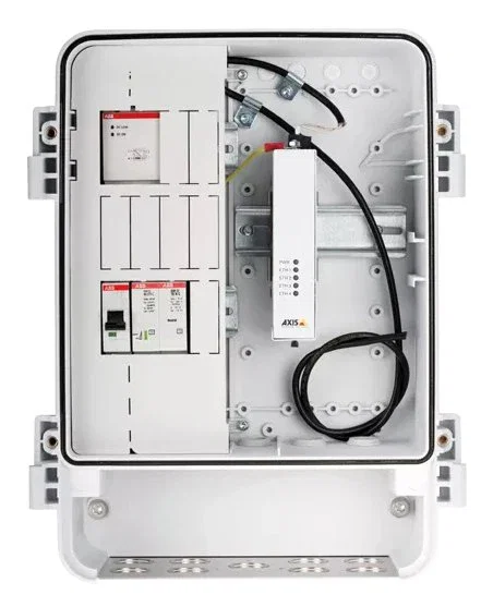 Axis 5505-401 Cámara de Seguridad con Montaje Universal Blanco para Viviendas - Compatible con AXIS Q1765-LE, Q3505-VE, P5414-E, Q1931-E