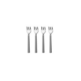 Georg Jensen Bernadotte Set 4 Tenedores Tarta, 13,7 cm, 4 Unidades
