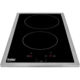 Beko HDMC32400TX Placa Vitrocerámica 2 Zonas 3000W L28.8 x P57cm Negro