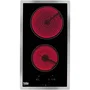 Beko HDMC32400TX Placa Vitrocerámica 2 Zonas 3000W L28.8 x P57cm Negro