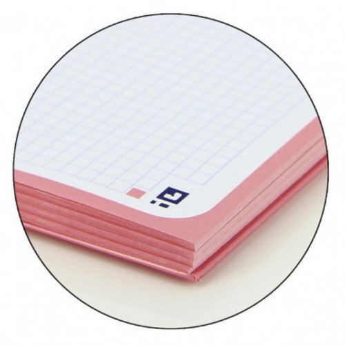 Oxford Recambio de Cuaderno Tapa Blanda Rosa Chicle A4+ 80 Hojas