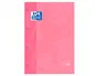 Oxford Recambio Color 1 Din A4+ 80 Hojas 90 Gr Cuadro 5 mm 4 Taladros Rosa Chicle