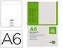 Liderpapel Bloc de Notas Liso A6 80 Hojas 60g/m2 Perforado
