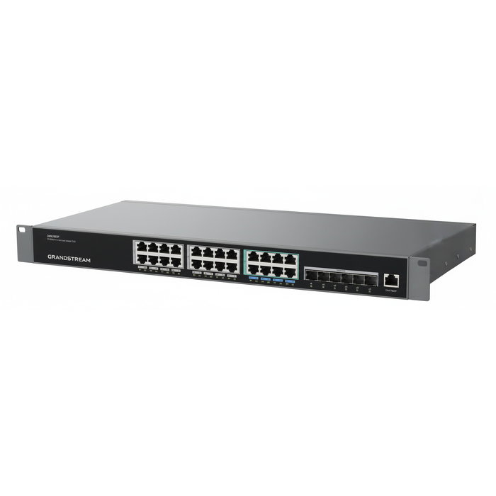 Grandstream GWN7822P M POE Switch Gestionable de 24 Puertos + 4 Puertos SFP+ PoE