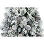 Árbol de Navidad Home ESPRIT Blanco PVC Aluminio Nevado 94 X 94 X 150 CM