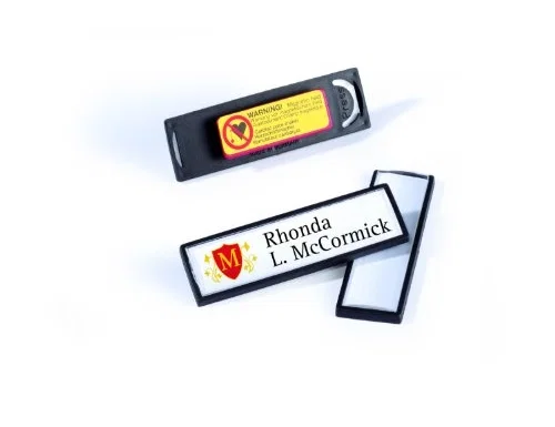 Durable 8132-01 Clip Card Portanombres Negro 67 x 17 mm Durable 8132-01 Clip Card Portanombres Negro 67 x 17 mm