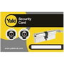 Yale Cilindro de cierre desmontable 35 x 35 mm con 6 pines y 4 llaves