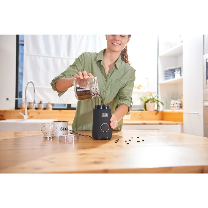 Black + decker BXCG150E Molinillo de café 150 W Negro