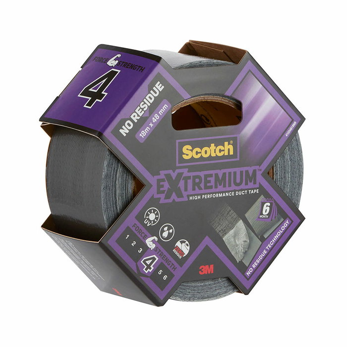 Scotch Cinta Americana Extremium 4 sin residuos, 48 mm x 18 m Scotch Cinta Americana Extremium 4 sin residuos, 48 mm x 18 m